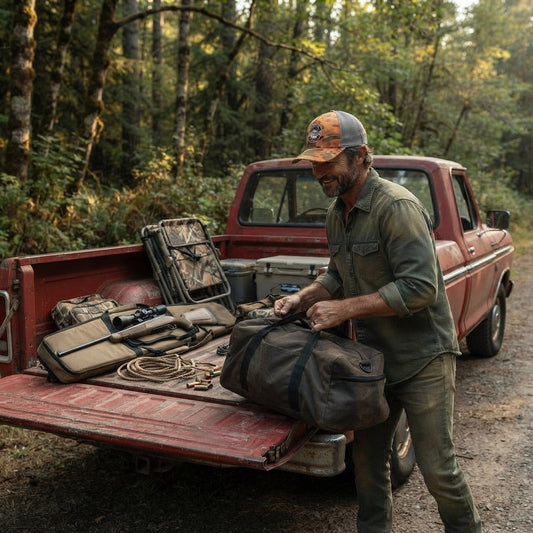 Richardson camo trucker