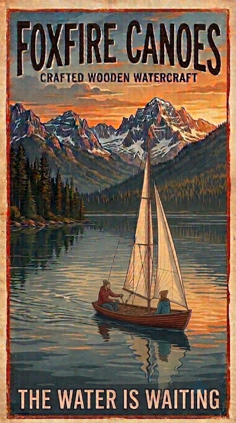 15oz Vintage Travel Poster Mug — Scenic Sunset Sailing Coffee Cup