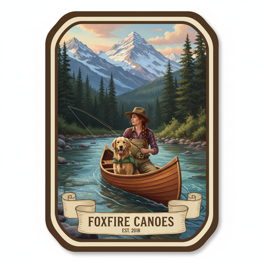 Foxfire River Dog heavyweight Tee