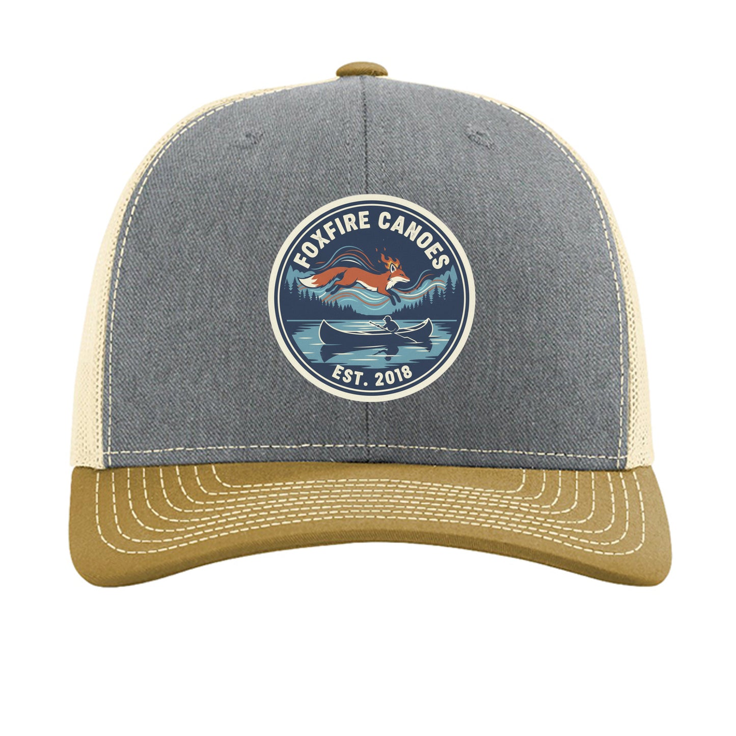 Richardson112 Trucker blue logo
