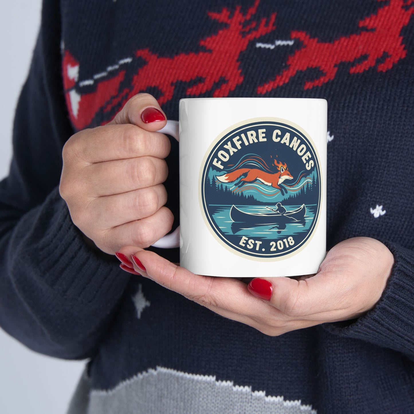 Adventure Awaits Ceramic Mug - Perfect for Campers, Coffee Lovers, and Nature Enthusiasts | Vintage Style Travel Mug, Unique Gift [...]