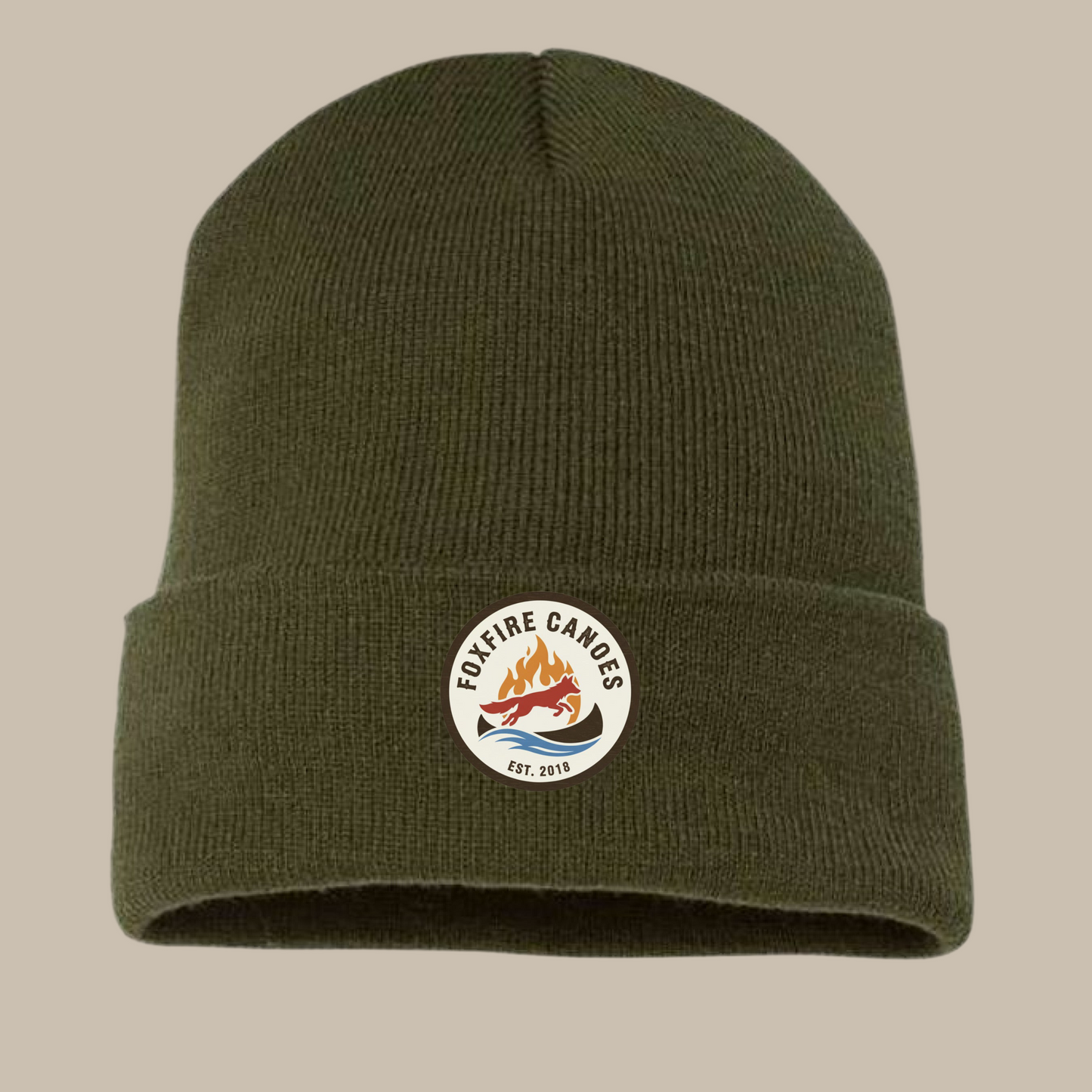 Cuffed knit beanie