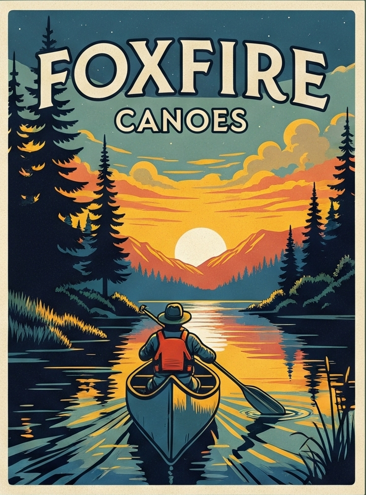 Foxfire Sunset Tee unisex