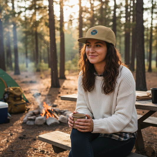 Five Panel Camper style cap