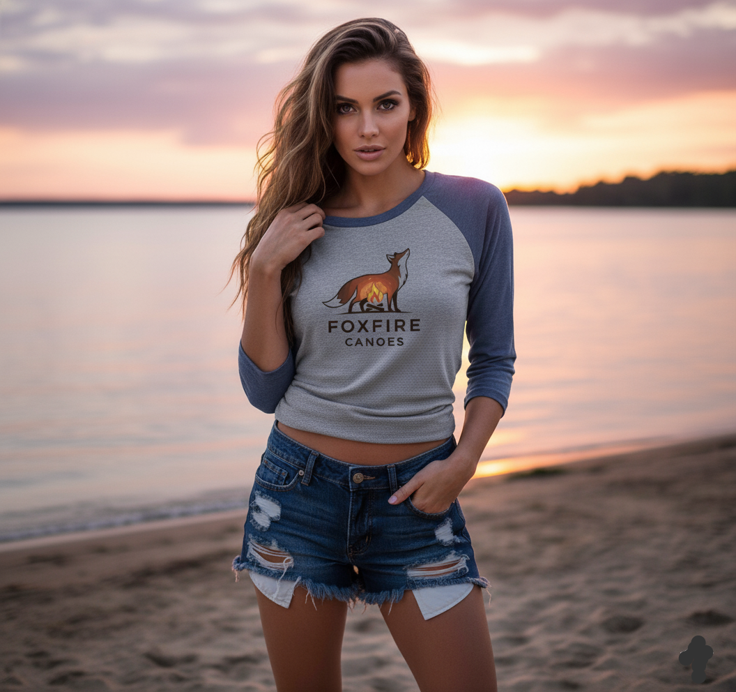 Womens tri-raglan shirt