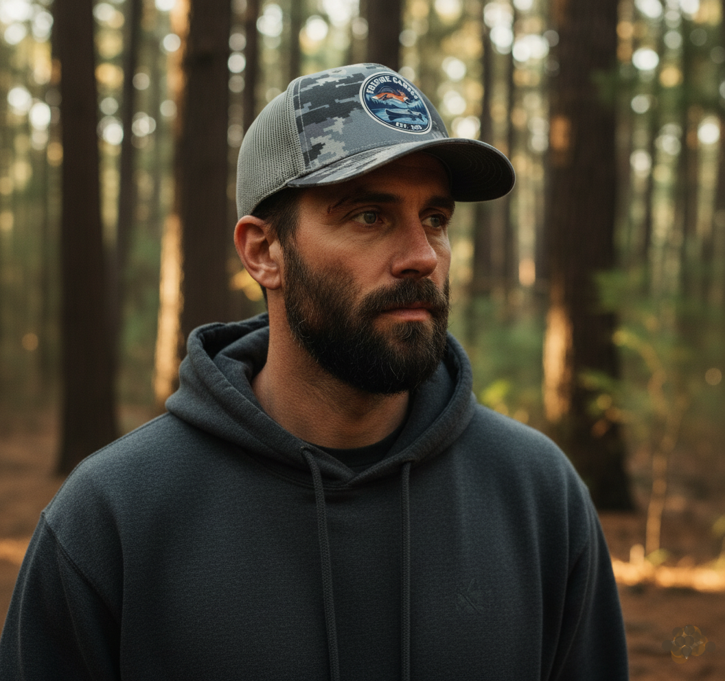 Richardson 112 camo Trucker hat