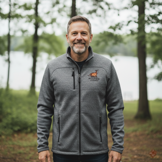 Mens full zip Eddie Bauer fleece