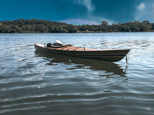 Endeavor 17 cedar strip kayak