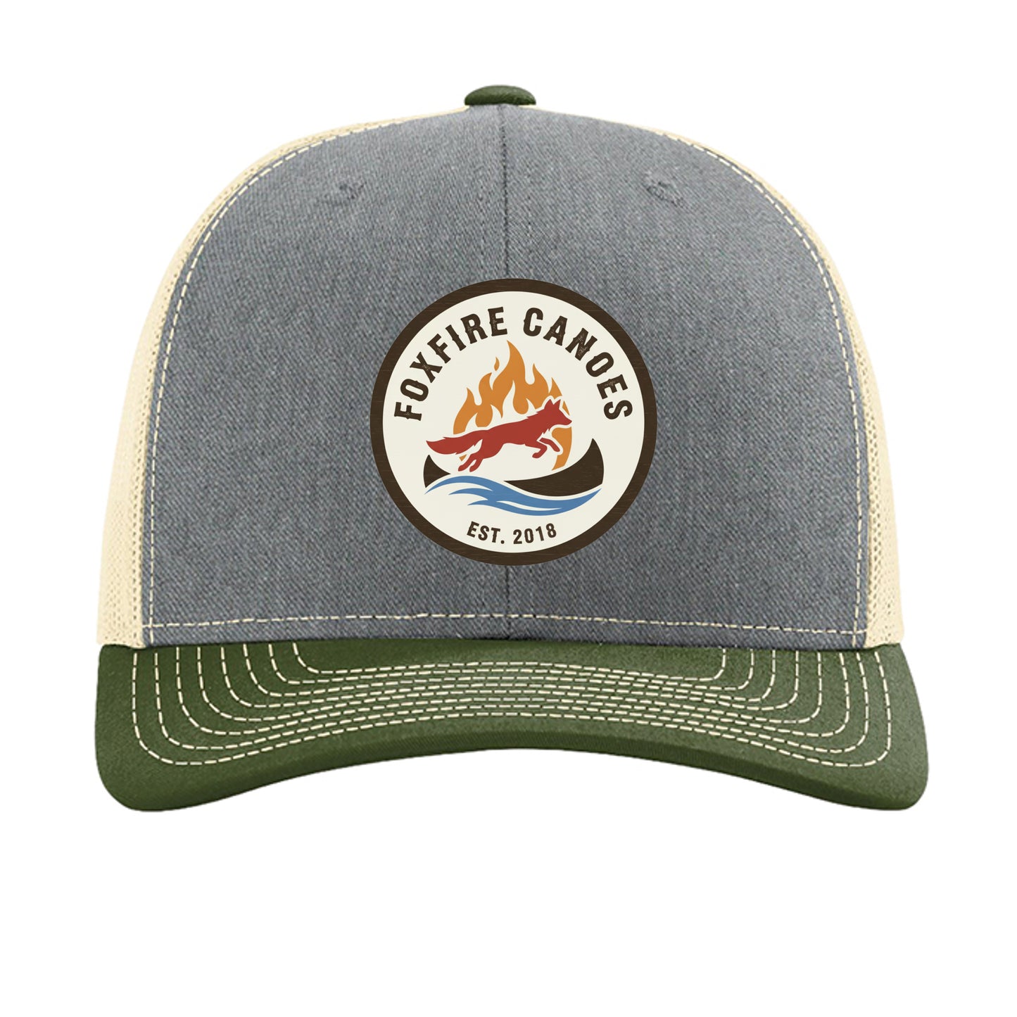 Heather Grey/ Birch/ Army Olive - 112 - FRONT