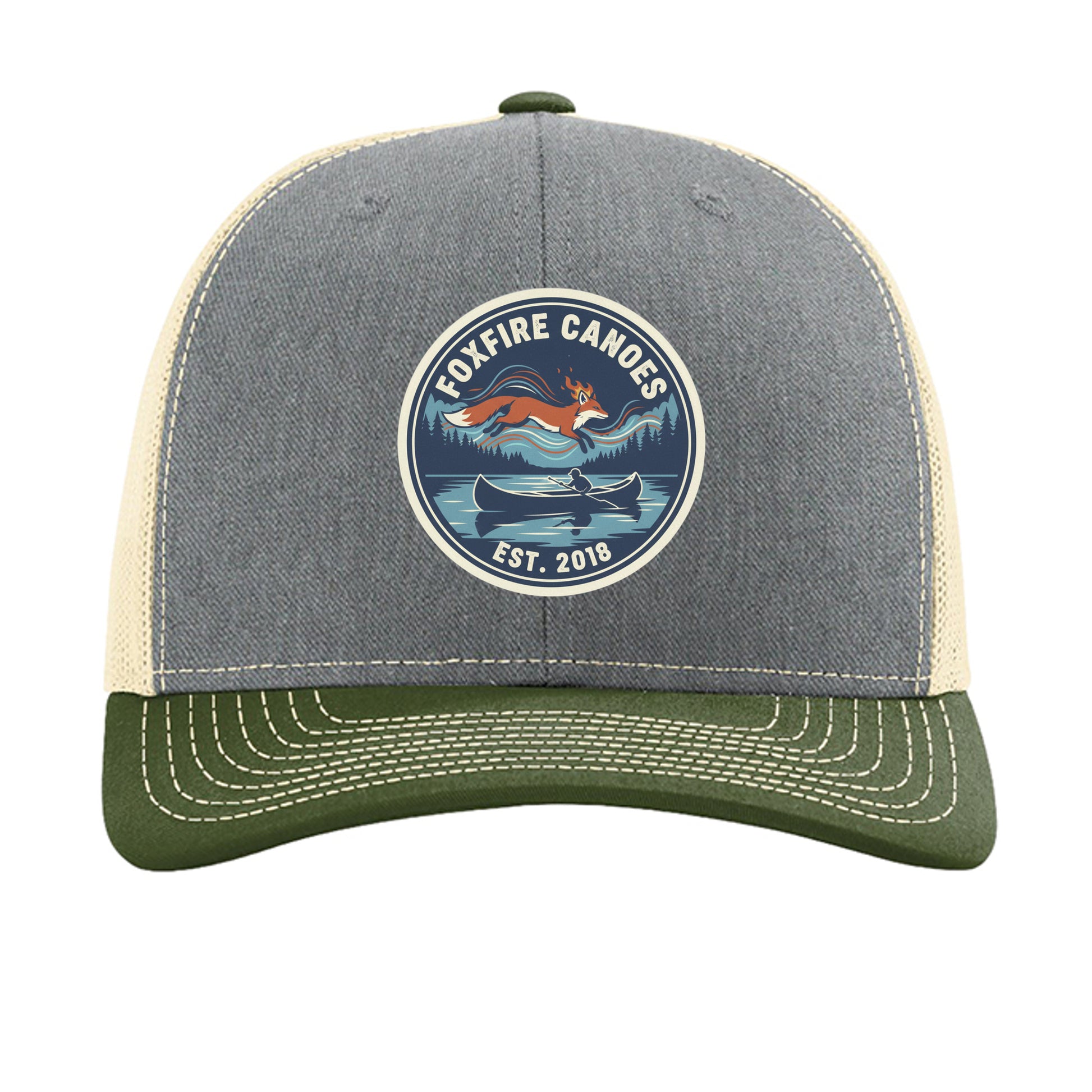 Heather Grey/ Birch/ Army Olive - 112 - FRONT
