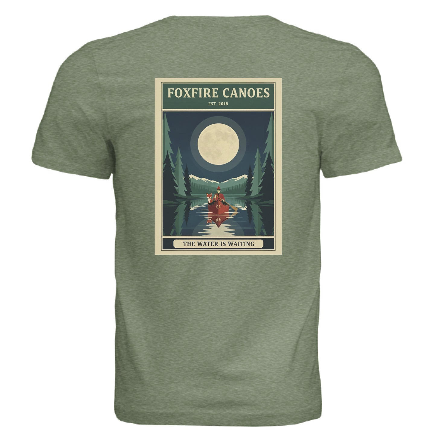 OLIVE TRIBLEND - BACK