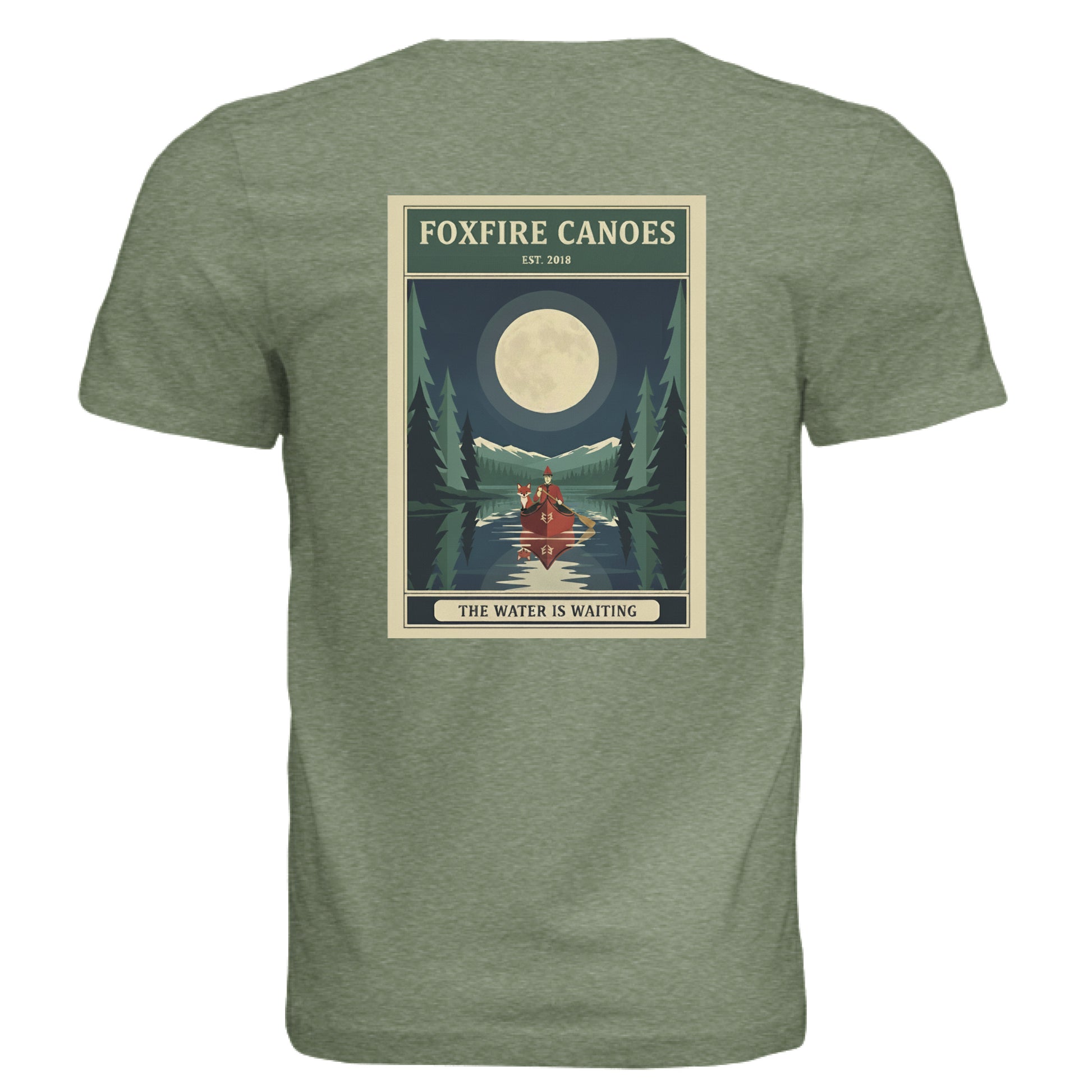 OLIVE TRIBLEND - BACK