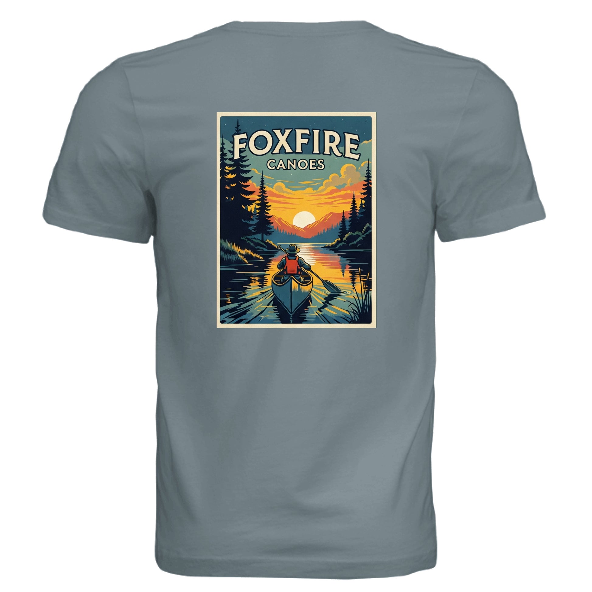 Blue Storm Triblend - BACK