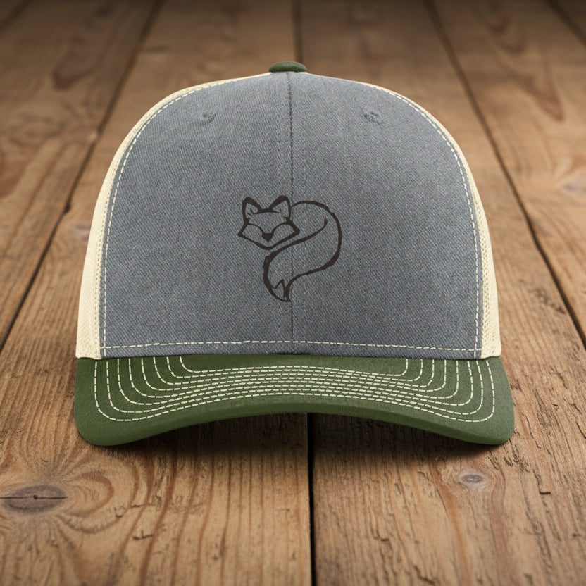 Heather Grey/ Birch/ Army Olive - FRONT