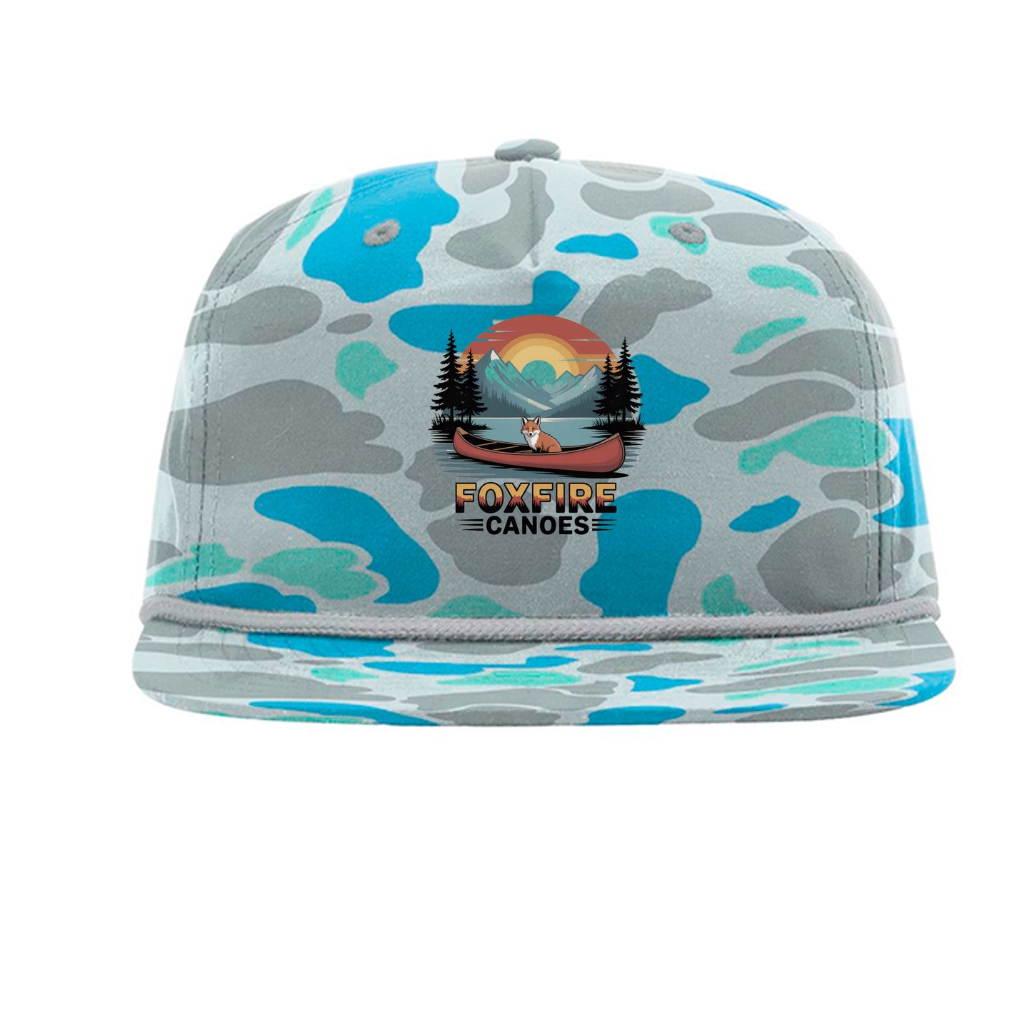 Saltwater Duck Camo/ Charcoal - 256P - FRONT