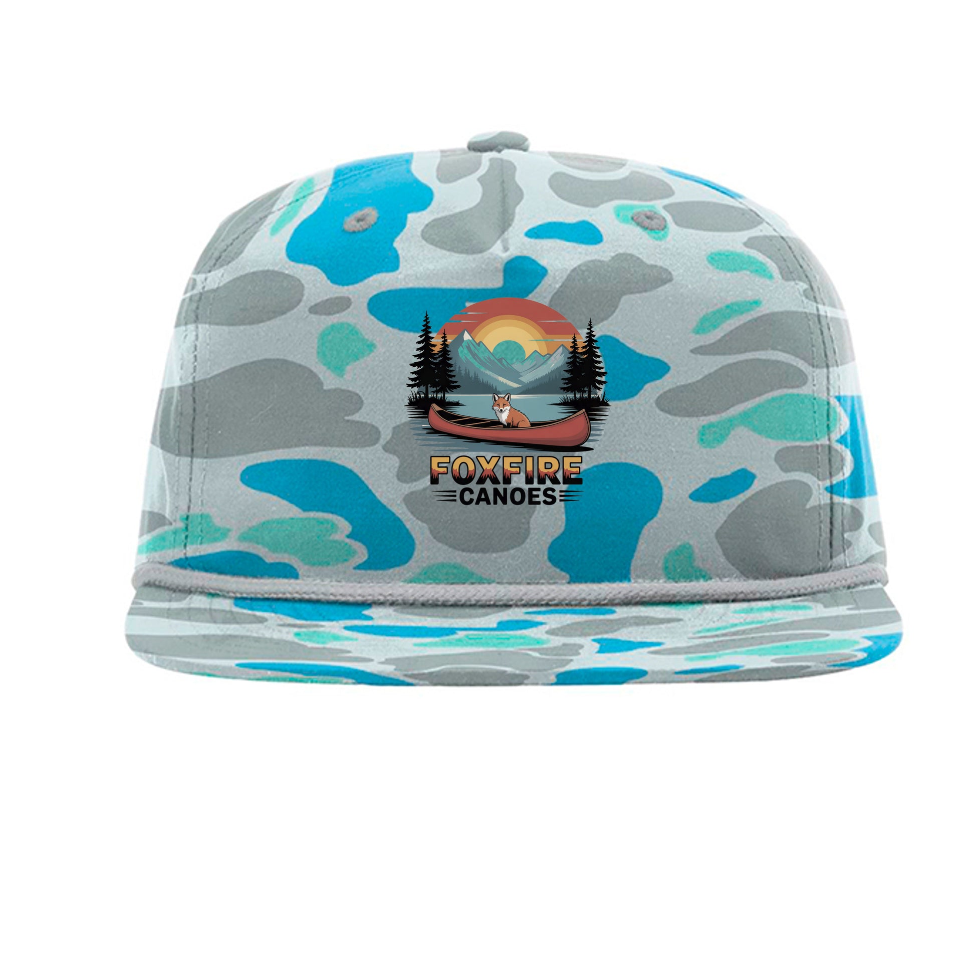 Saltwater Duck Camo/ Charcoal - 256P - FRONT